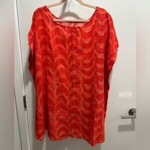 Kealopiko All Aloha Ehukai top blouse OS